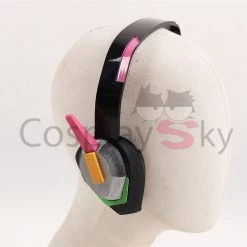 NewCosplay Overwatch D.VA DVA Hana Song Headphones Cosplay Props
