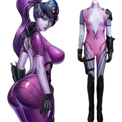 NewCosplay Overwatch OW Widowmaker Jumpsuit Whole Set Cosplay Costume New Arrivals
