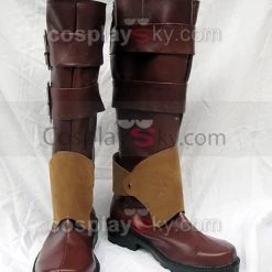 NewCosplay New Arrivals Pandora Hearts Oz Bezarius Cosplay Boots Brown