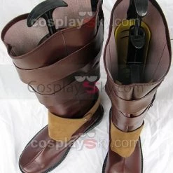NewCosplay New Arrivals Pandora Hearts Oz Bezarius Cosplay Boots Brown