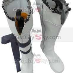 NewCosplay Pandora Hearts Oz Vessalius Cosplay Boots White Shoes