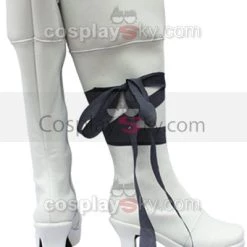 NewCosplay Pandora Hearts Oz Vessalius Cosplay Boots White Shoes