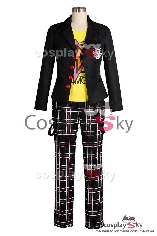 NewCosplay New Arrivals Persona 5 Sakamoto Ryoji Outfit Cosplay Costume 4 NewCosplay New Arrivals Persona 5 Sakamoto Ryoji Outfit Cosplay Costume