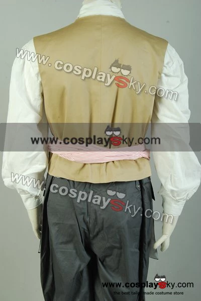 NewCosplay New Arrivals Pirates Of The Caribbean: On Stranger Tides Jack Sparrow Vest Cosplay Costume 7 NewCosplay New Arrivals Pirates Of The Caribbean: On Stranger Tides Jack Sparrow Vest Cosplay Costume