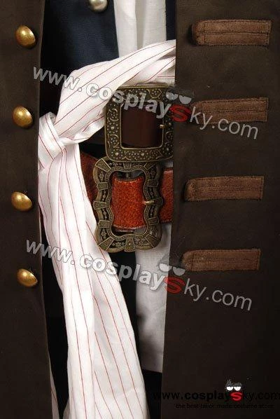 NewCosplay Pirates Of The Caribbean Jack Sparrow Costume Set Cosplay Costume 7 NewCosplay Pirates Of The Caribbean Jack Sparrow Costume Set Cosplay Costume