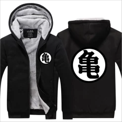 NewCosplay Dragon Ball Turtle Hermit Logo Thick Jacket Coat Costume New Arrivals