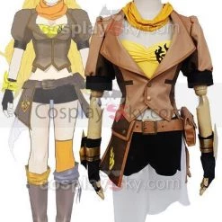 NewCosplay New Arrivals RWBY Rooster Teeth Yellow Trailer Yang Xiao Long Cosplay Costume