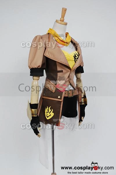 NewCosplay New Arrivals RWBY Rooster Teeth Yellow Trailer Yang Xiao Long Cosplay Costume 6 NewCosplay New Arrivals RWBY Rooster Teeth Yellow Trailer Yang Xiao Long Cosplay Costume
