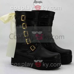 NewCosplay RWBY Yellow Trailer Yang Xiao Long Cosplay Boots Shoes