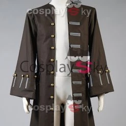 NewCosplay New Arrivals Pirates Of The Caribbean Jack Sparrow Jacket Coat Costume