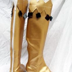 NewCosplay New Arrivals Sailor Moon Cosplay Boots Shoes Golden Yellow