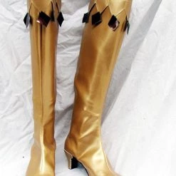 NewCosplay New Arrivals Sailor Moon Cosplay Boots Shoes Golden Yellow