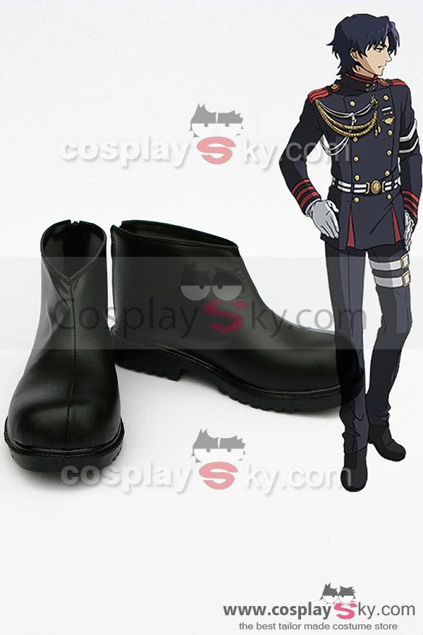 NewCosplay New Arrivals Seraph Of The End Guren Ichinose Boots Cosplay Shoes 5 NewCosplay New Arrivals Seraph Of The End Guren Ichinose Boots Cosplay Shoes