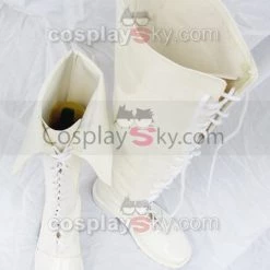 NewCosplay Shinning Wind Caris Philiath Cosplay Boots White New Arrivals