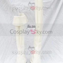 NewCosplay Shinning Wind Caris Philiath Cosplay Boots White New Arrivals