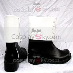 NewCosplay Soul Eater Crona Cosplay Boots Shoes Black And White New Arrivals