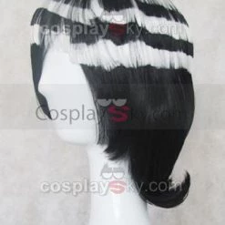 NewCosplay Soul Eater Death The Kid Stratified Black And White Cosplay Wig New Arrivals 8 NewCosplay Soul Eater Death The Kid Stratified Black And White Cosplay Wig New Arrivals