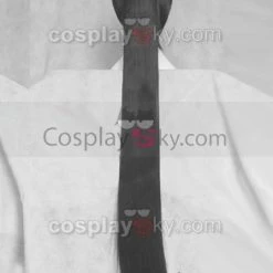 NewCosplay Soul Eater NAKATSUKASA TSUBAKI Black Cosplay Wig 120cm