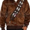 NewCosplay Star Wars I Am Chewie Chewbacca Furry Costume Hoodie Cosplay Jacket