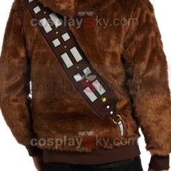 NewCosplay Star Wars I Am Chewie Chewbacca Furry Costume Hoodie Cosplay Jacket