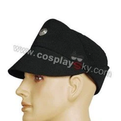 NewCosplay Star Wars Imperial Officer Black Uniform Costume + Hat + Belt 11 NewCosplay Star Wars Imperial Officer Black Uniform Costume + Hat + Belt