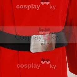 NewCosplay Star Wars Imperial Officer Red Uniform Costume