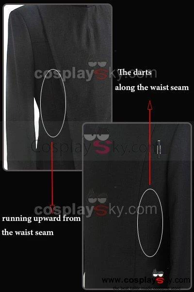 NewCosplay Star Wars Imperial Officer Black Uniform Costume + Hat + Belt 9 NewCosplay Star Wars Imperial Officer Black Uniform Costume + Hat + Belt