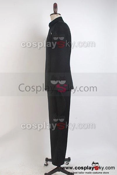 NewCosplay Star Wars Imperial Officer Black Uniform Costume + Hat + Belt 8 NewCosplay Star Wars Imperial Officer Black Uniform Costume + Hat + Belt