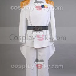NewCosplay New Arrivals Star Wars Imperial Officer White Grand Admiral Uniform Cosplay Costume