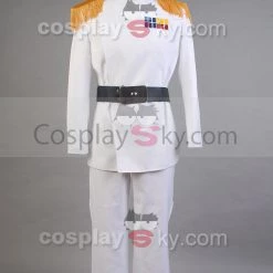 NewCosplay New Arrivals Star Wars Imperial Officer White Grand Admiral Uniform Cosplay Costume