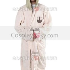 NewCosplay New Arrivals Star Wars Yoda Jedi Ears Fleece Bathrobe Hooded Robe Costume Adult Size