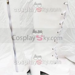NewCosplay Sweet Classical White High-heeled Boots Custom Made New Arrivals