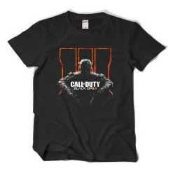 NewCosplay Call Of Duty : Black Ops 3 Black Cotton Short T-Shirt Costume 5 NewCosplay Call Of Duty : Black Ops 3 Black Cotton Short T-Shirt Costume