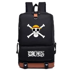 NewCosplay New Arrivals One Piece School Bag Black Backpack 11 NewCosplay New Arrivals One Piece School Bag Black Backpack