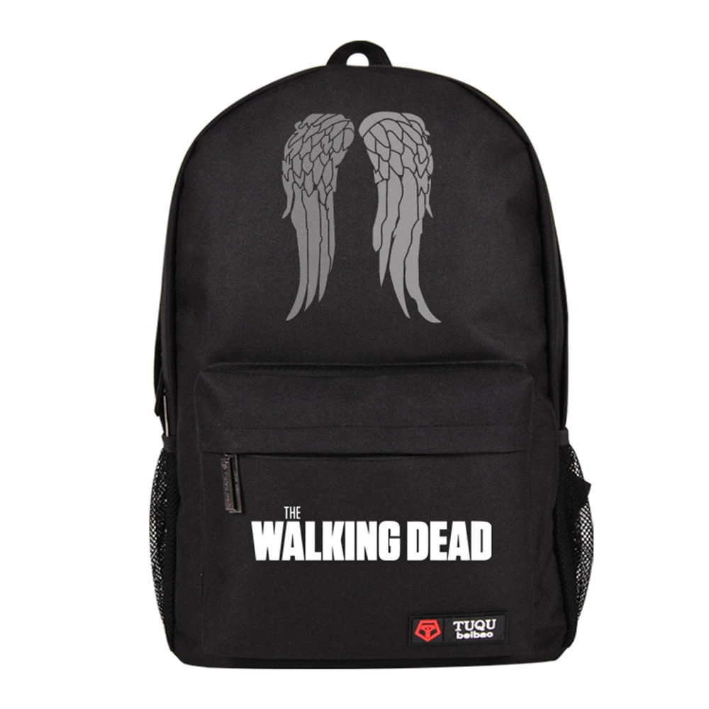 NewCosplay The Walking Dead Daryl Dixon Wings Backpack School Bag New Arrivals 8 NewCosplay The Walking Dead Daryl Dixon Wings Backpack School Bag New Arrivals