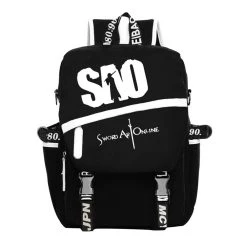 NewCosplay New Arrivals Sword Art Online SAO Messenger Bag Canvas Backpack Travel Laptop Bag 6 NewCosplay New Arrivals Sword Art Online SAO Messenger Bag Canvas Backpack Travel Laptop Bag