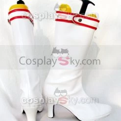 NewCosplay New Arrivals Tekken Lili Cosplay Boots Shoes White Custom Made