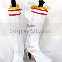 NewCosplay New Arrivals Tekken Lili Cosplay Boots Shoes White Custom Made