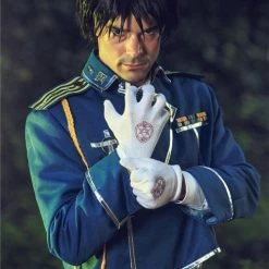 NewCosplay FullMetal Alchemist Cosplay Roy Mustang Uniform Cosplay Costume New Arrivals