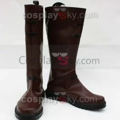 NewCosplay The Moomins Snufkin Cosplay Shoes Boots