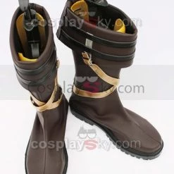 NewCosplay The Legend Of Heroes Zero No Kiseki Lloyd Cosplay Boots Shoes New Arrivals