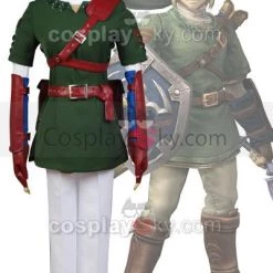 NewCosplay The Legend Of Zelda Zelda Link Cosplay Costume NEW