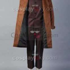 NewCosplay The Lord Of The Rings Frodo Baggins Cosplay Costume Cape Coat