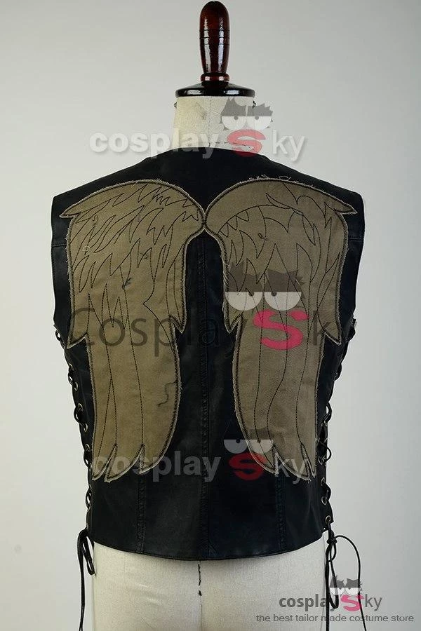 NewCosplay New Arrivals The Walking Dead Daryl Dixon Vest Only Costume Cosplay