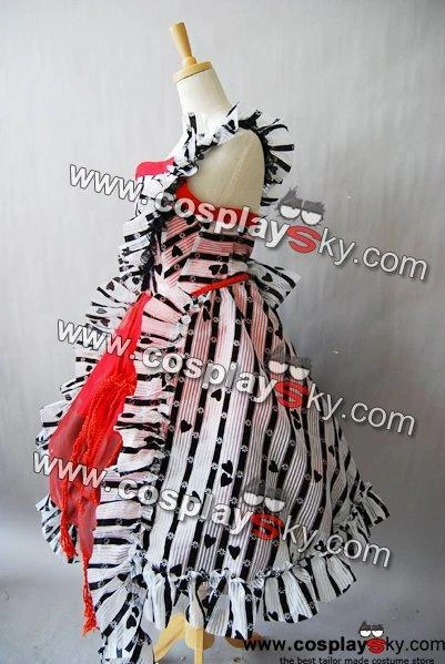 NewCosplay Alice In Wonderland Alice Red Court Dress Halloween Carnival Suit Cosplay Costume 5 NewCosplay Alice In Wonderland Alice Red Court Dress Halloween Carnival Suit Cosplay Costume