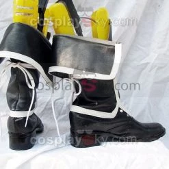 NewCosplay Togainu No Chi GanJi Cosplay Boots Shoes Black New Arrivals