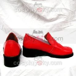 NewCosplay Touhou Project Shameimaru Aya Cosplay Shoes Red