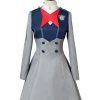 NewCosplay DARLING In The FRANXX Ichigo Code 015 Girls Uniform Dress Cosplay Costume
