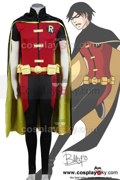 NewCosplay Young Justice Robin Outfit Halloween Carnival Suit Cosplay Costume New Arrivals 4 NewCosplay Young Justice Robin Outfit Halloween Carnival Suit Cosplay Costume New Arrivals