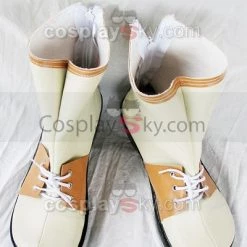 NewCosplay Ys Origin White Cosplay Boots Shoes Custom Made